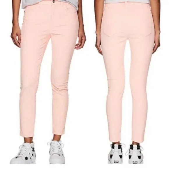 Current/Elliott High Waist Ankle Corduroy Pants - Picture 2 of 8